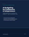 AI BUDGETING FOR FREELANCERS & SOLOPRENEURS